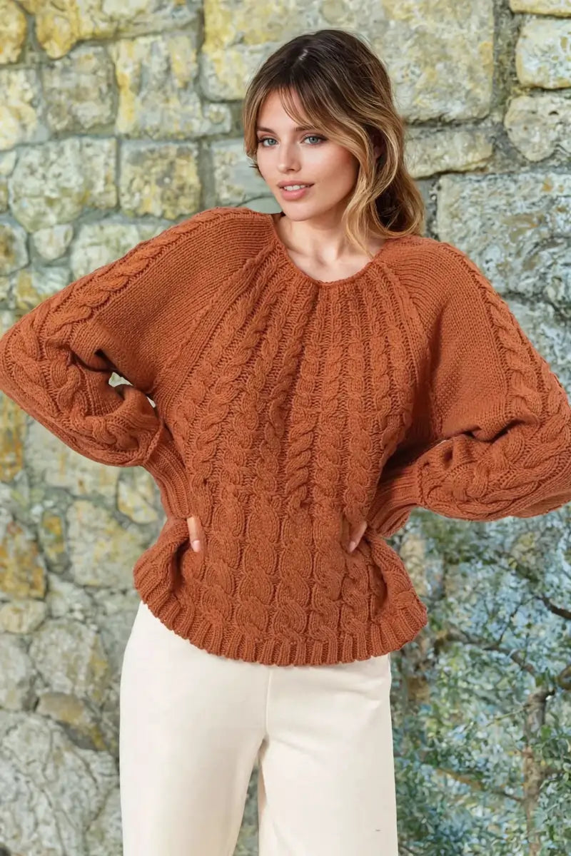 The Harvest Ember Sweater