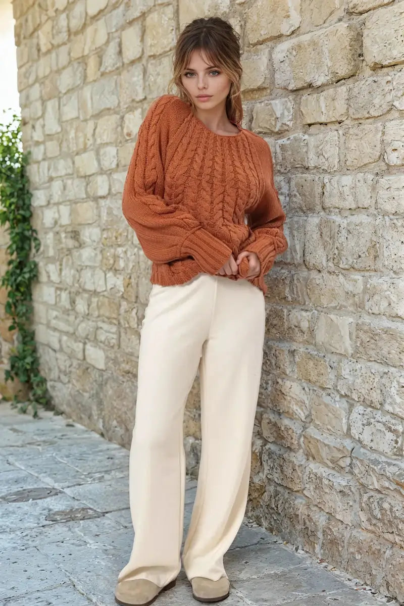 The Harvest Ember Sweater