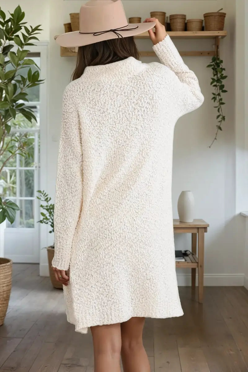 The Snowfall Sweater Dress