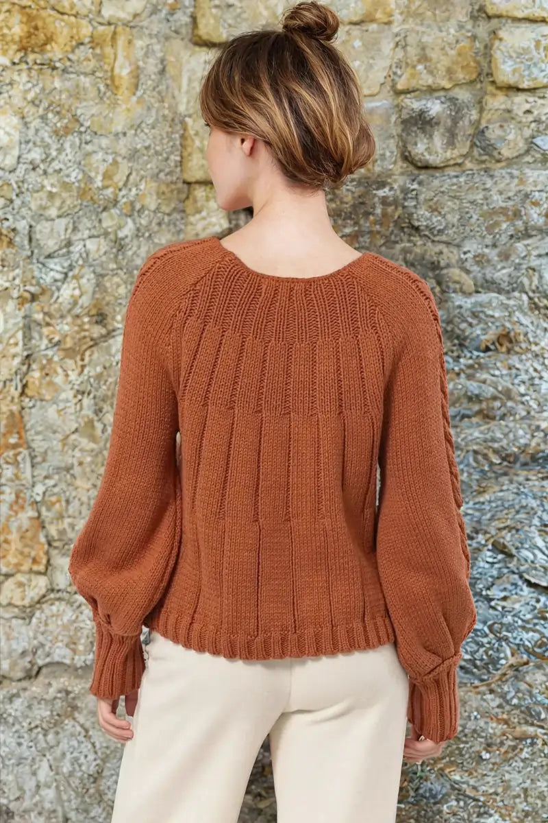 The Harvest Ember Sweater