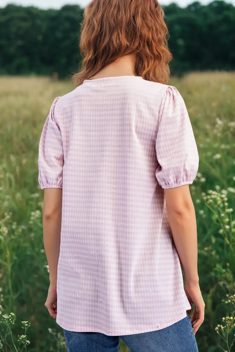 The Strawberry Picnic Blouse